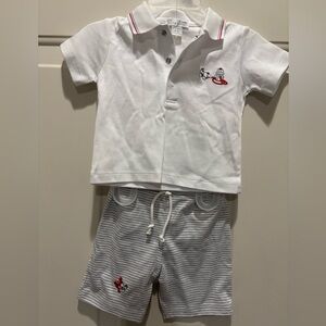 Kissy Kissy Sparky firefighter dog set 0-3m